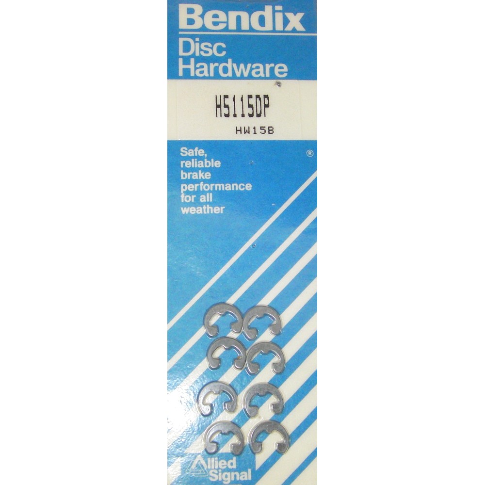 Bendix H5115DP Brake Pad Retaining Clip; Brake Shoe C-Washer